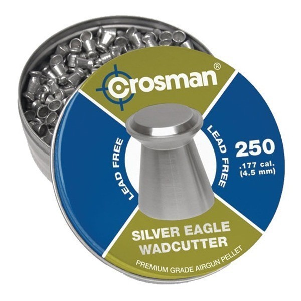 Пули пневматические Crosman Lead free Silver Eagle 250 шт LF177WC