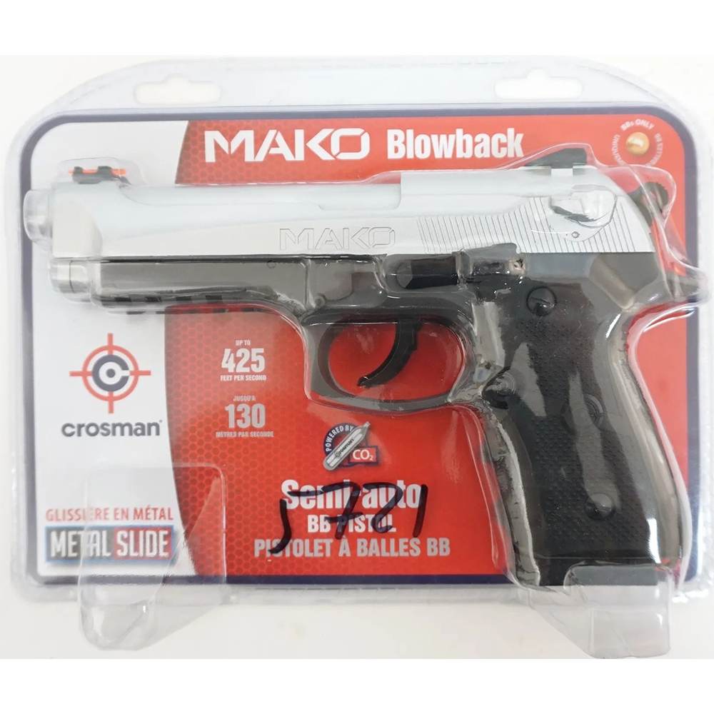 Пневматический пистолет Crosman Mako Blowback CM9B